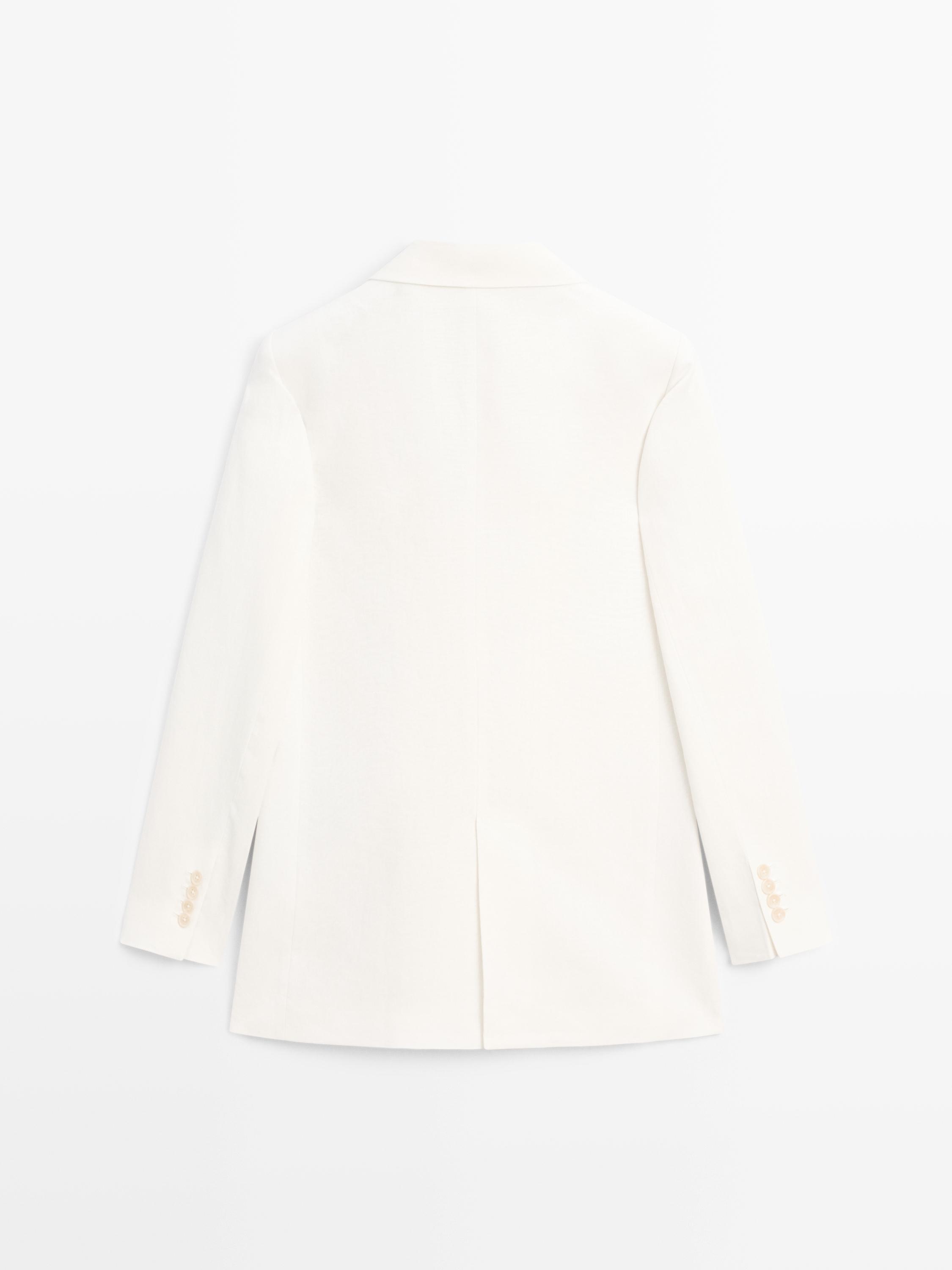 Veste oversize 100 % lin