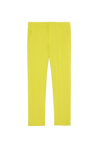 DOUBLE-LAYER CHINO TROUSERS