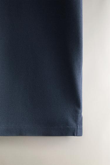 COTTON BEACH POLO SHIRT - Blue by Zara - Image 3