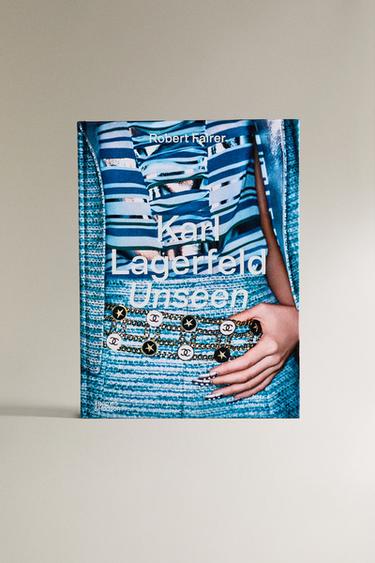 CARTE KARL LAGERFELD UNSEEN - Albastru de la Zara