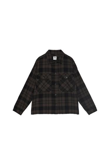 CROPPED CHECK SHIRT