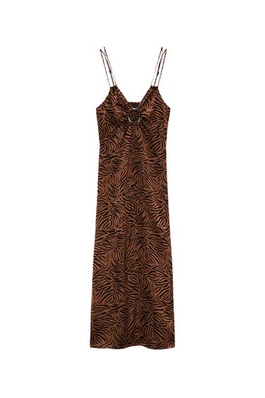 VESTIDO ESTAMPADO ANIMAL