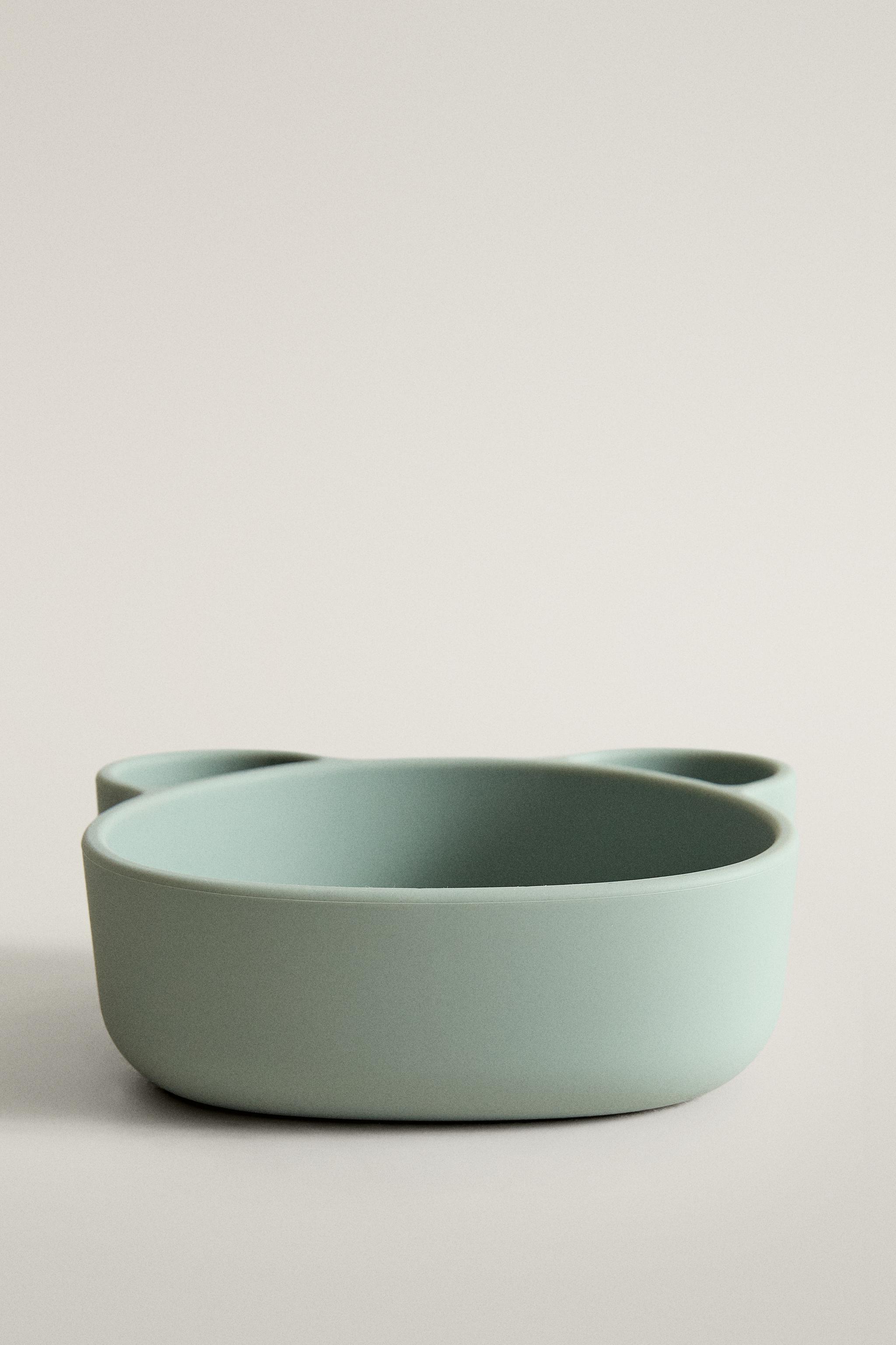 KIDS' SILICONE BEAR BOWL