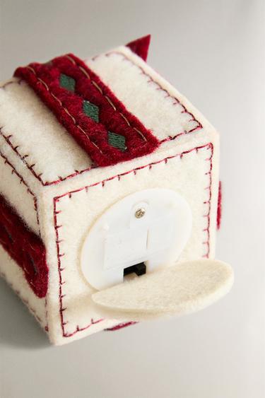 GIFT TREE LIGHT DECORATION - Oyster-white by Zara - Image 4