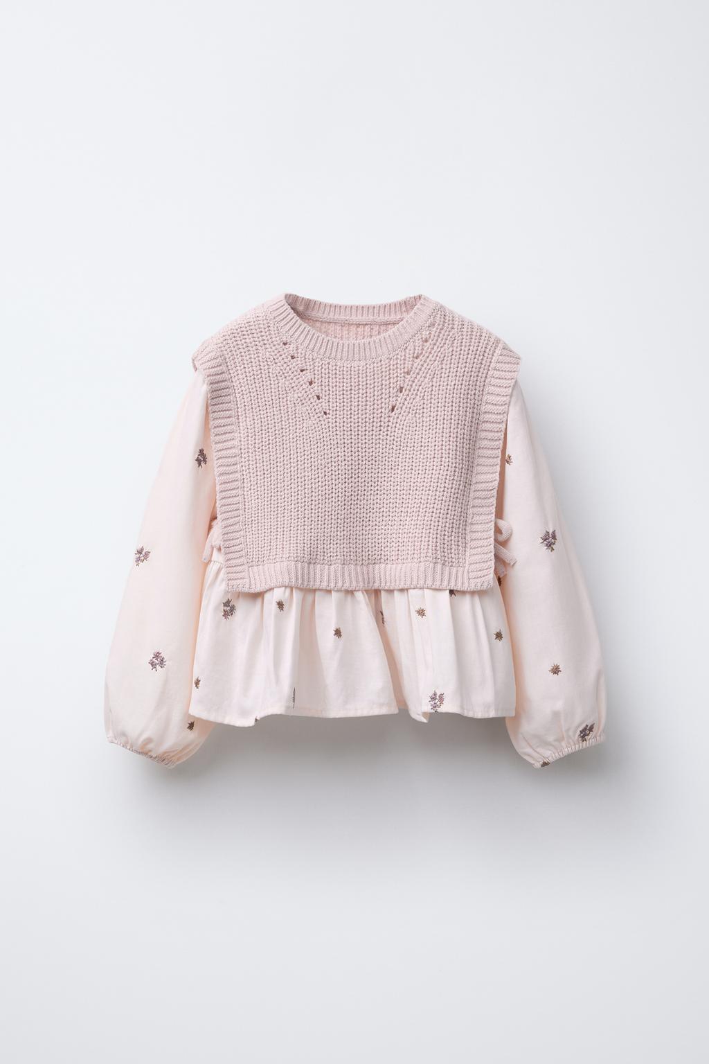 CHALECO PUNTO COMBINADO CAMISA