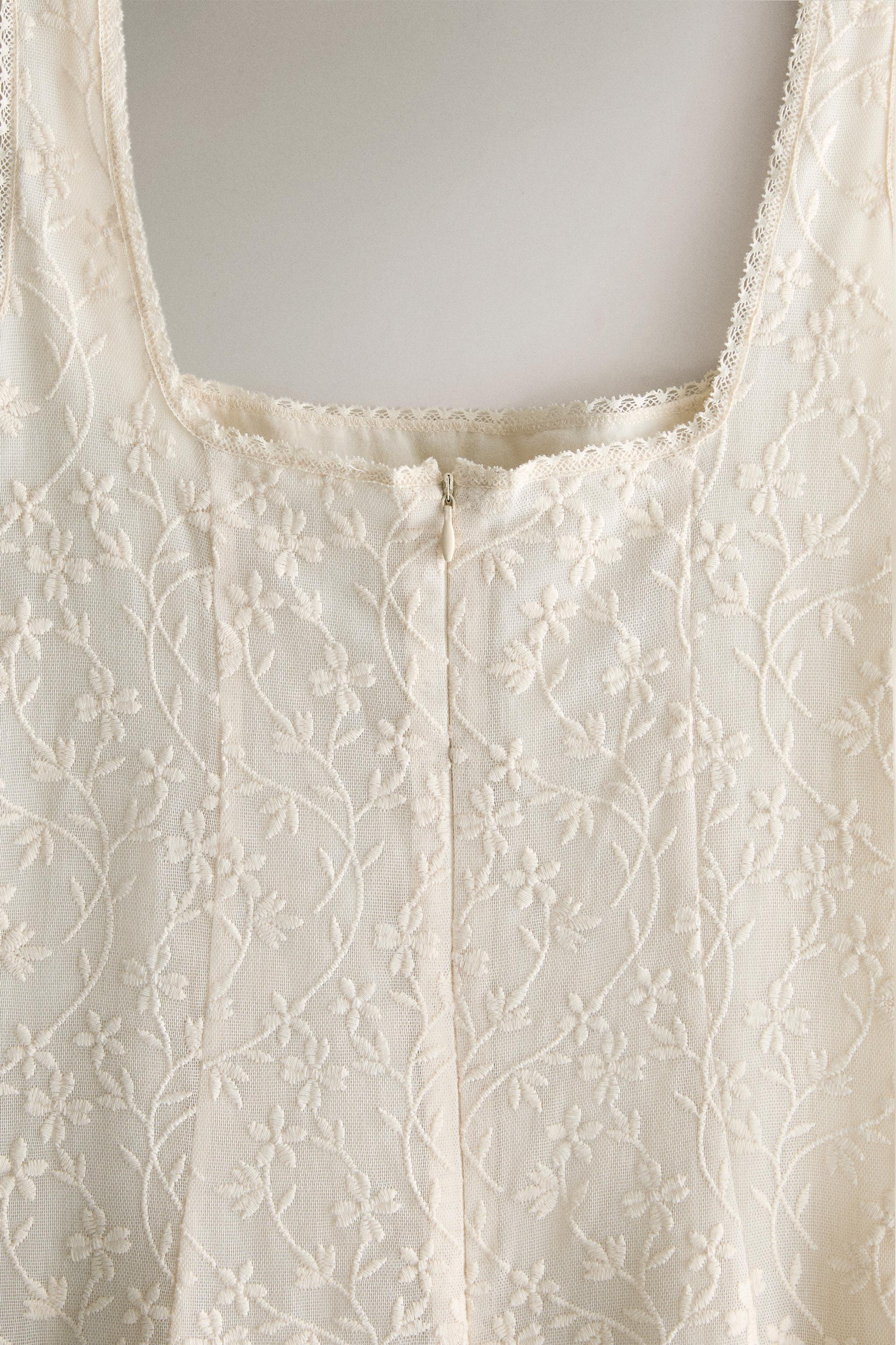 FLORAL COTTON DRESS