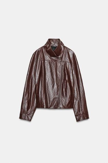 VESTE ZW COLLECTION - Bordeaux de Zara - Image 7