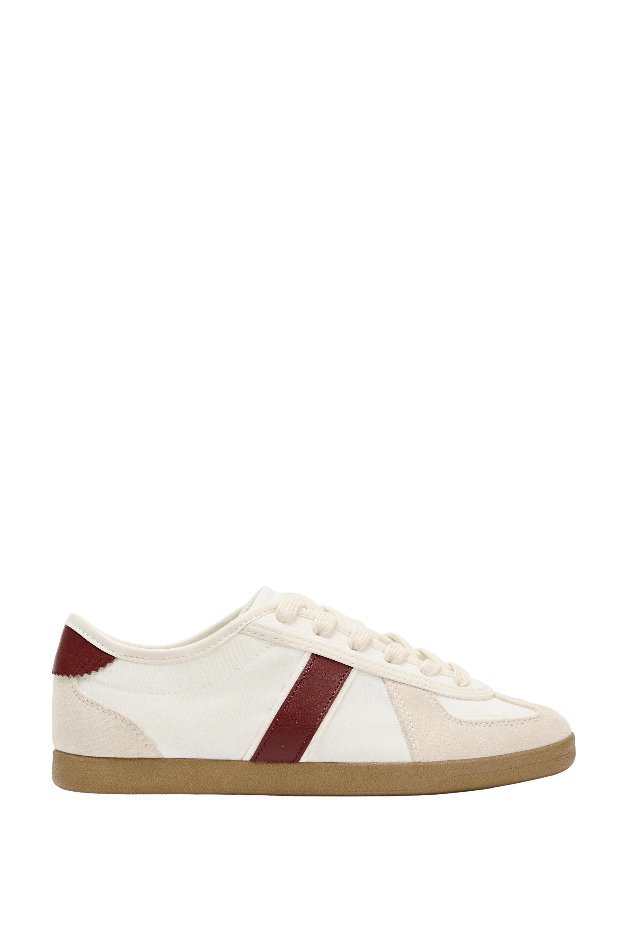 ATHLETIC SNEAKERS - Burgundy Red | ZARA United States