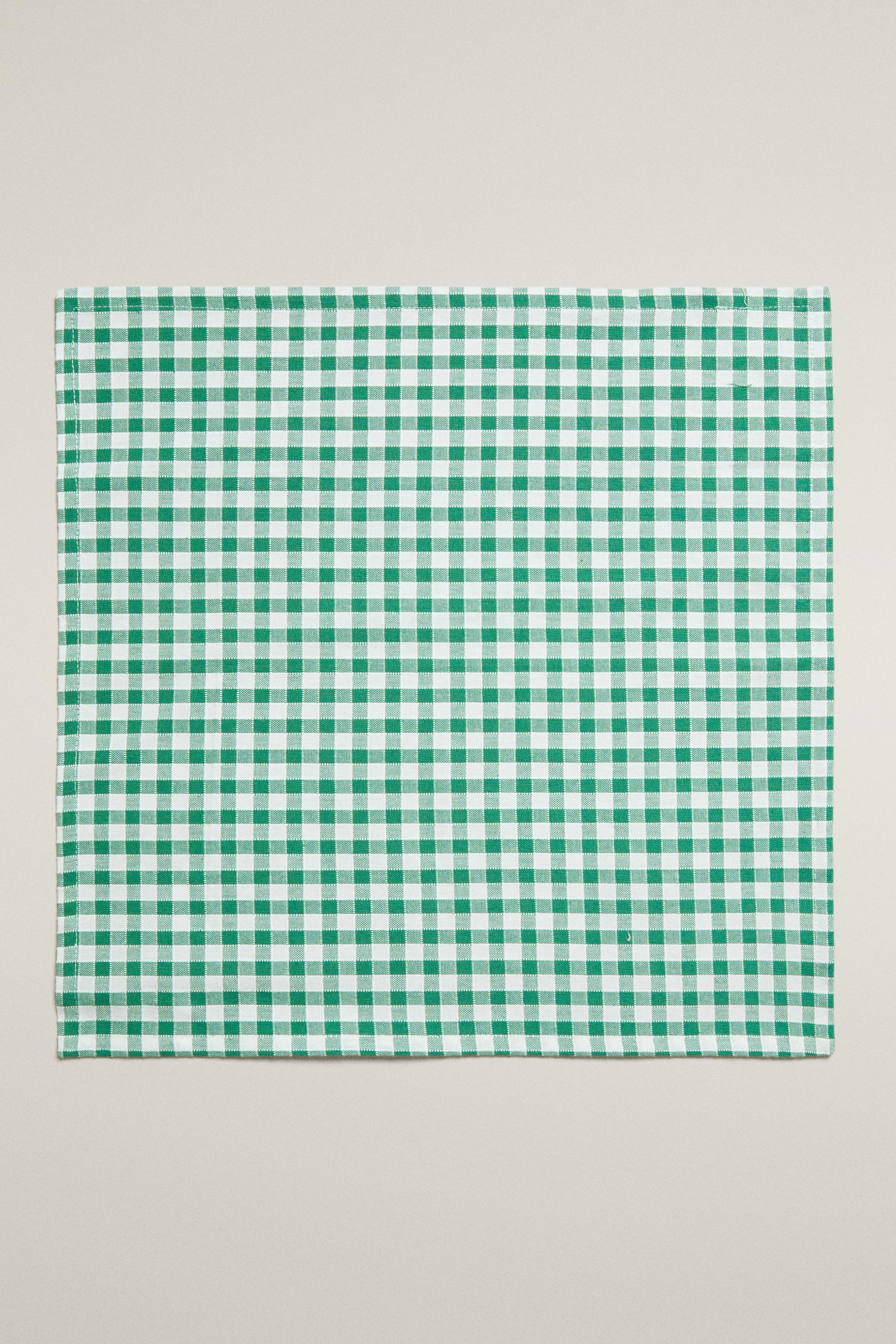 GINGHAM NAPKIN PACK (PACK OF 2)