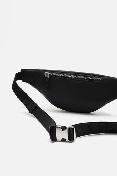 SAC BANANE EN TISSU TECHNIQUE - Noir de Zara - Image 4