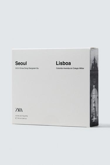 SEOUL 532-8 SINSA DONG + LISBOA COLOMBO AVENIDA DO COLEGIO EDT 2X100 ML (3,38 FL. OZ) -  de Zara - Image 1