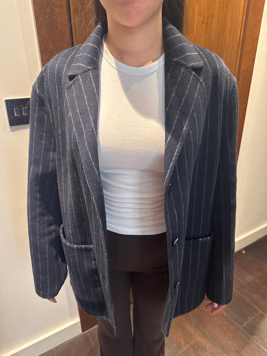 WOOL BLEND BLAZER ZW COLLECTION - Image 3
