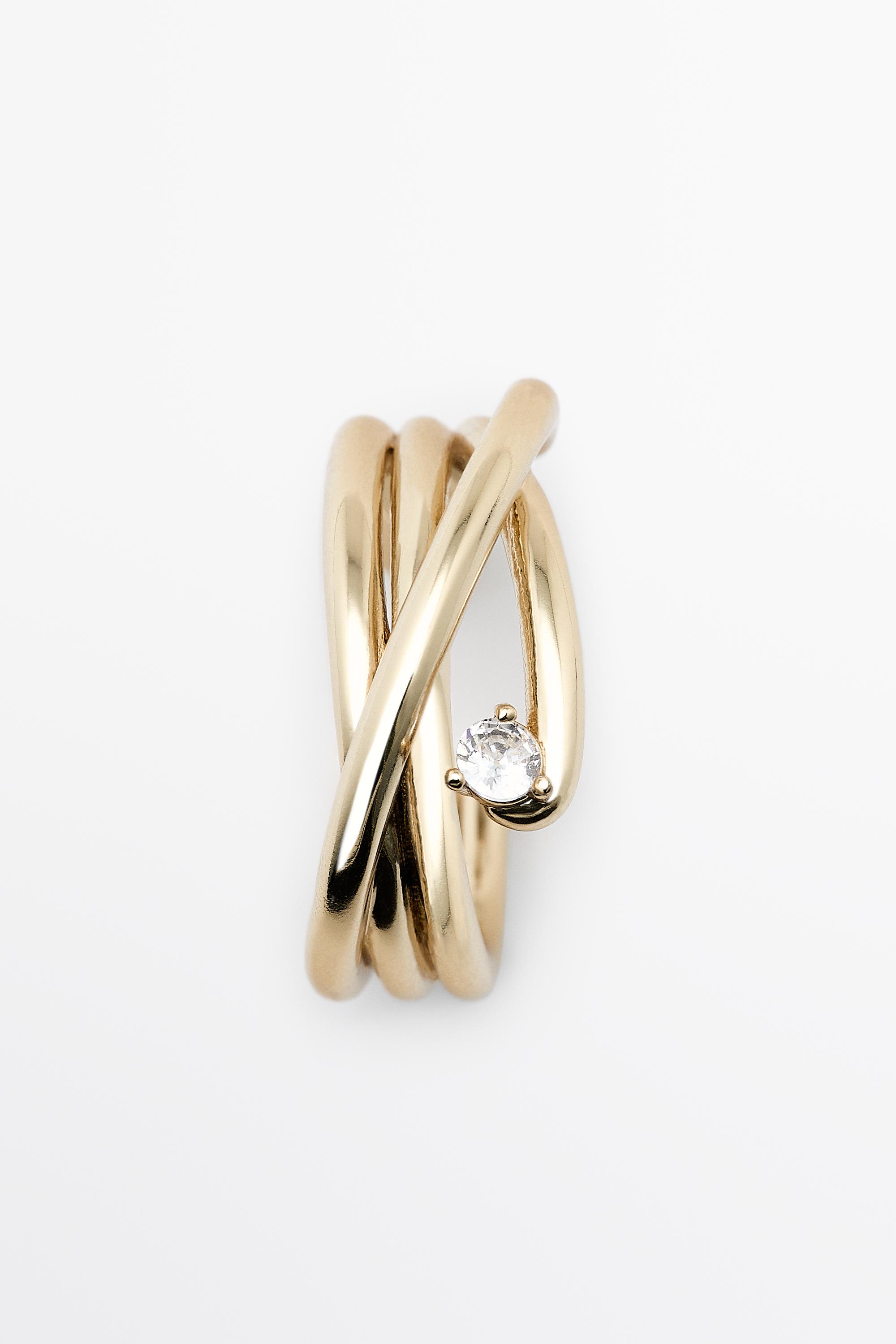 Shimmery hoop earrings