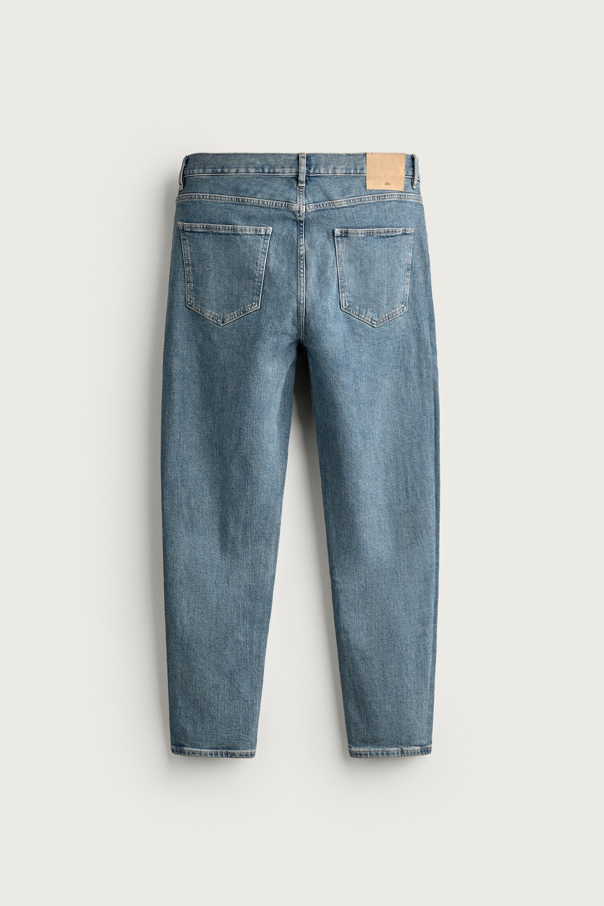 SLIM CROPPED FIT JEANS
