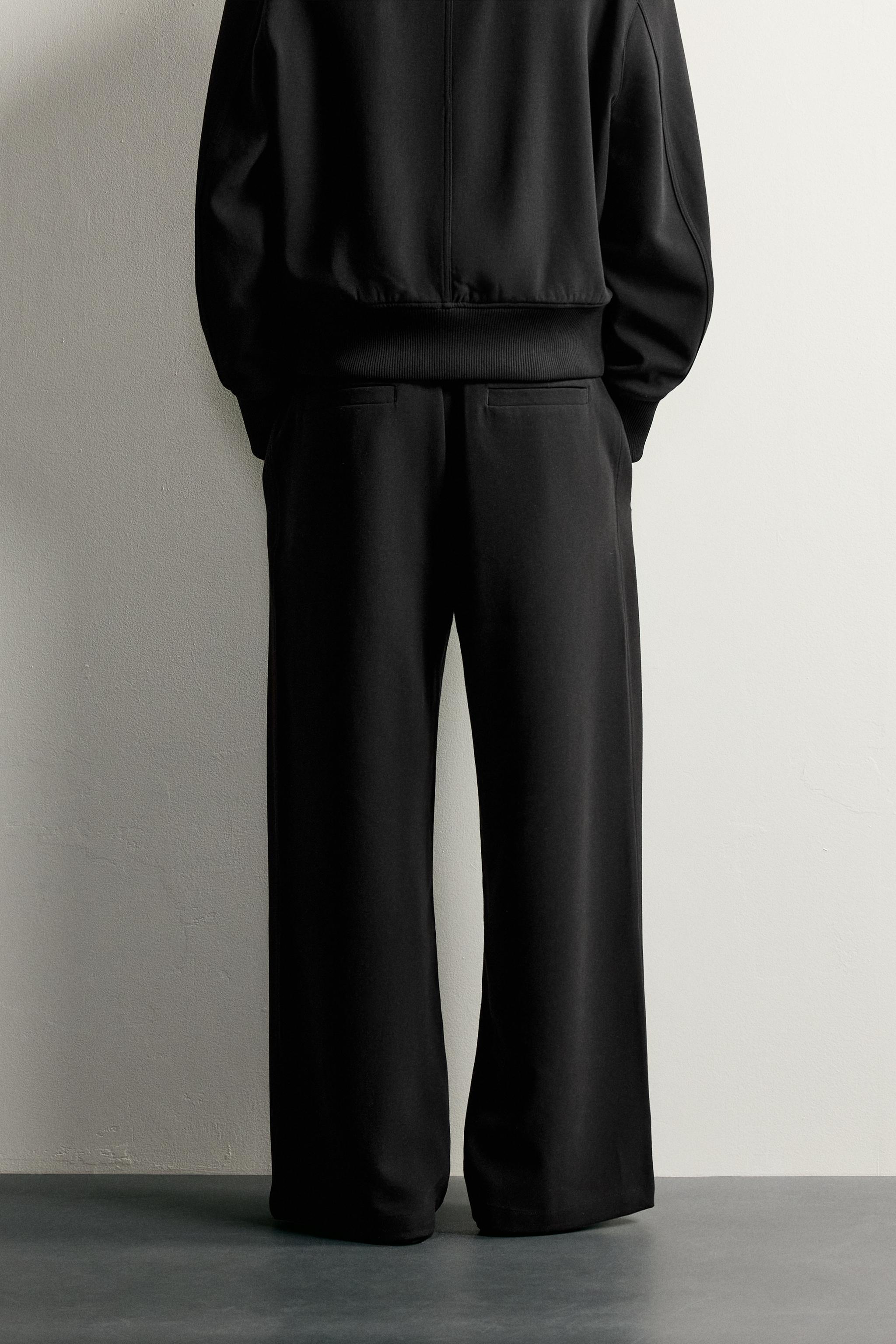 WIDE-LEG FLOWY PANTS