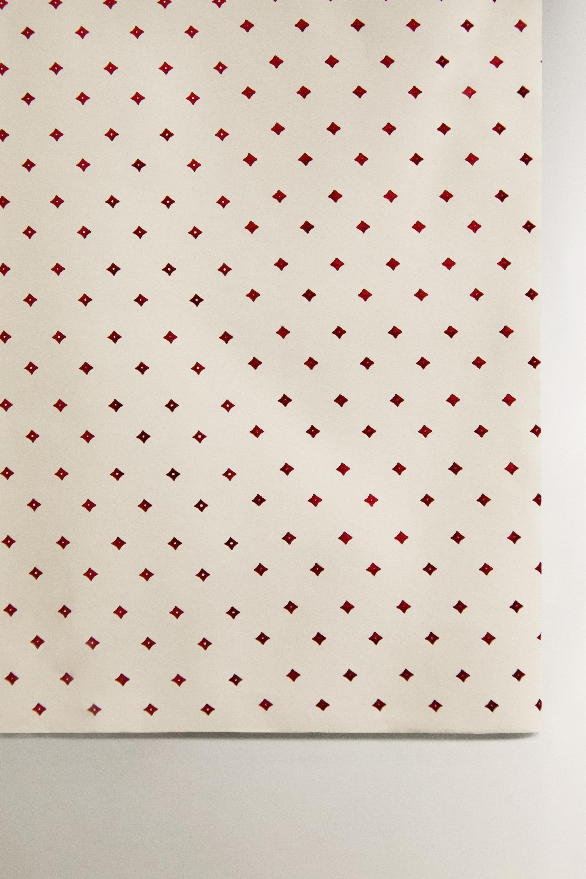 CHRISTMAS MATTE DOTTED GIFT WRAPPING PAPER