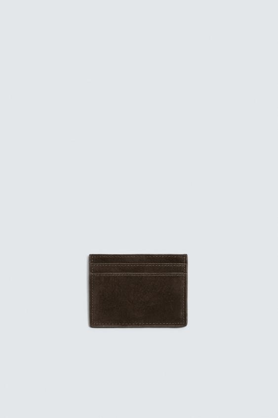 LEATHER CARDHOLDER