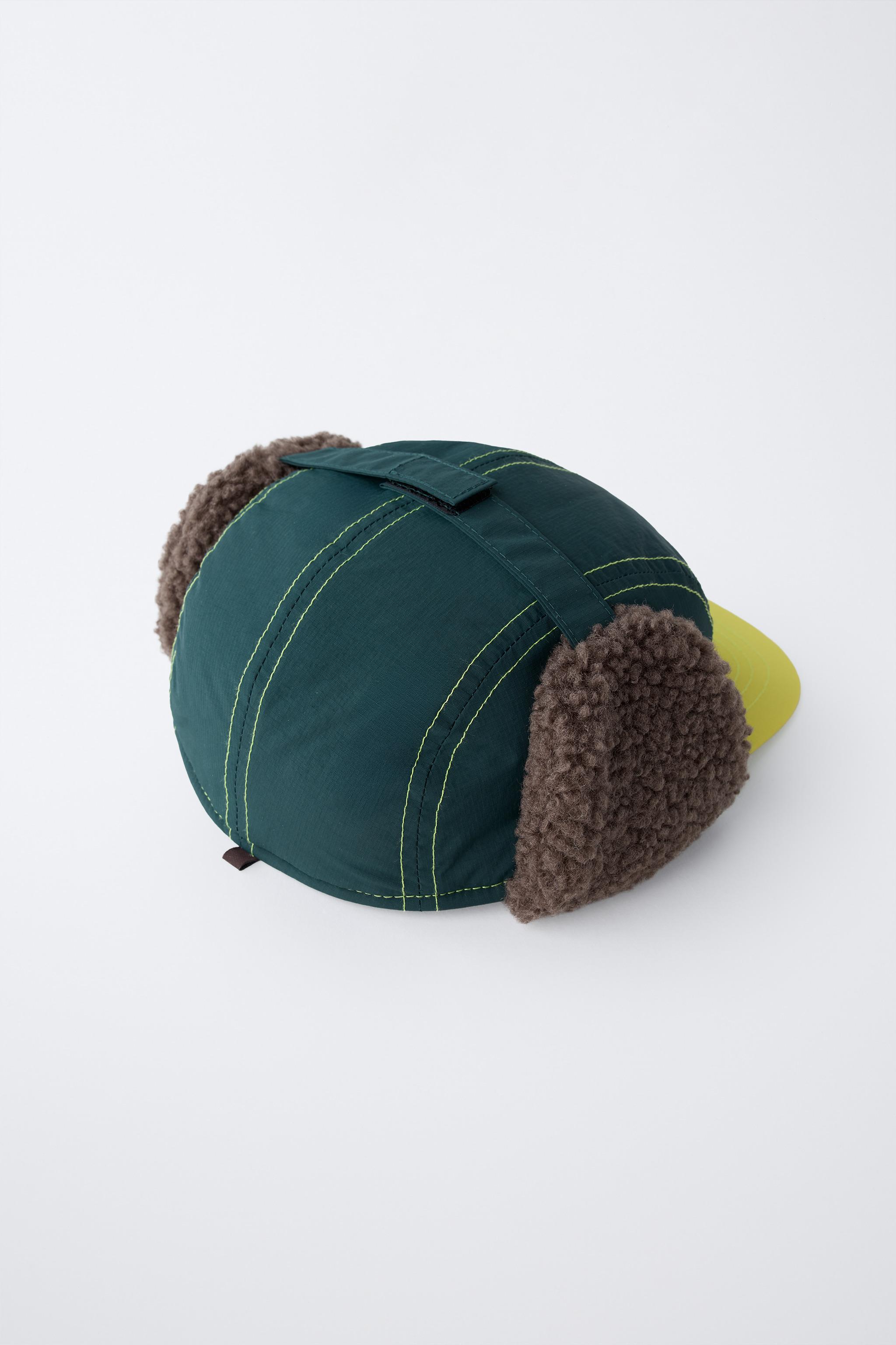 SHEARLING SKI COLLECTION CAP