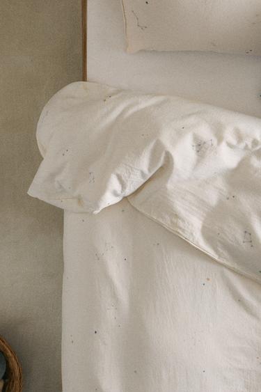 CHILDREN'S CONSTELLATION DUVET COVER - Oyster-white by Zara