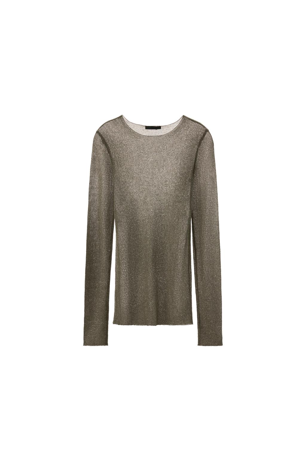 METALLIC THREAD T-SHIRT - image 3