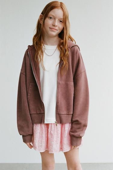 Zara SCHIFFLY SKORT - Pink