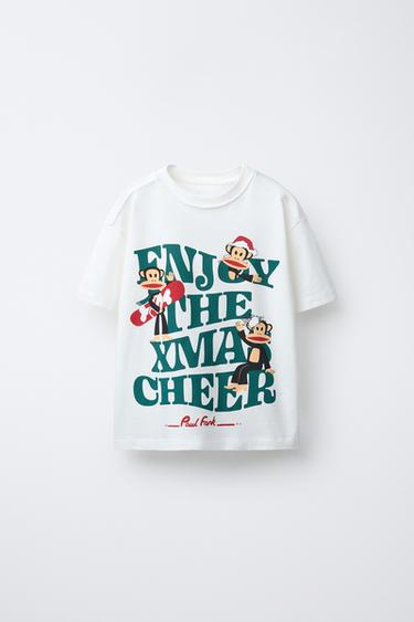 CAMISETA ESTAMPADA PAUL FRANK ® - Blanco de Zara - Imagen 0