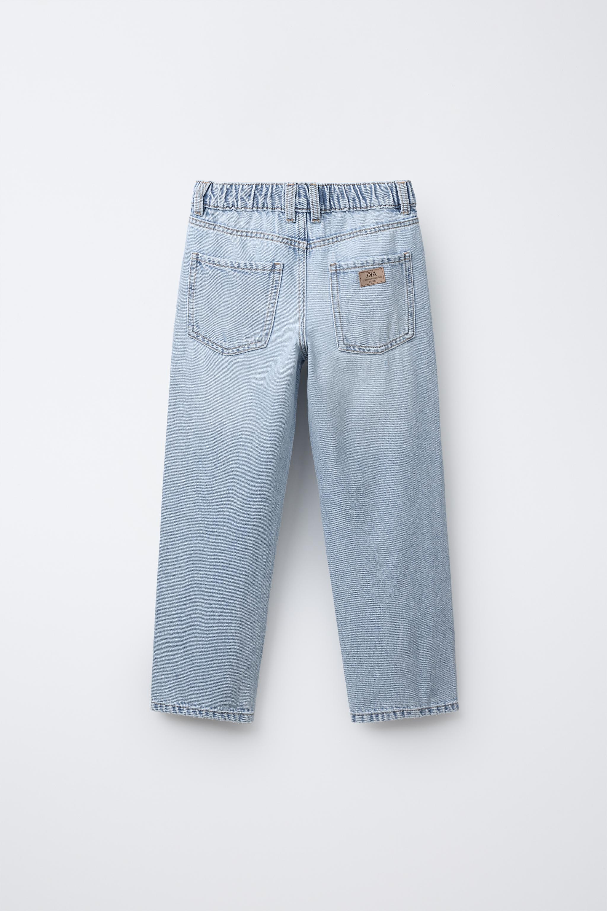 ZARA ライトブルー バギーデニム　42 バギーデニムパンツ - ライトブルー | ZARA Japan / 日本