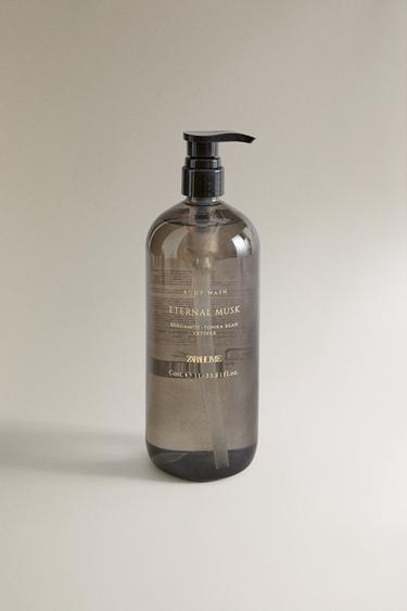 (1 L) ETERNAL MUSK LIQUID BODY SOAP - Grey by Zara - Image 0