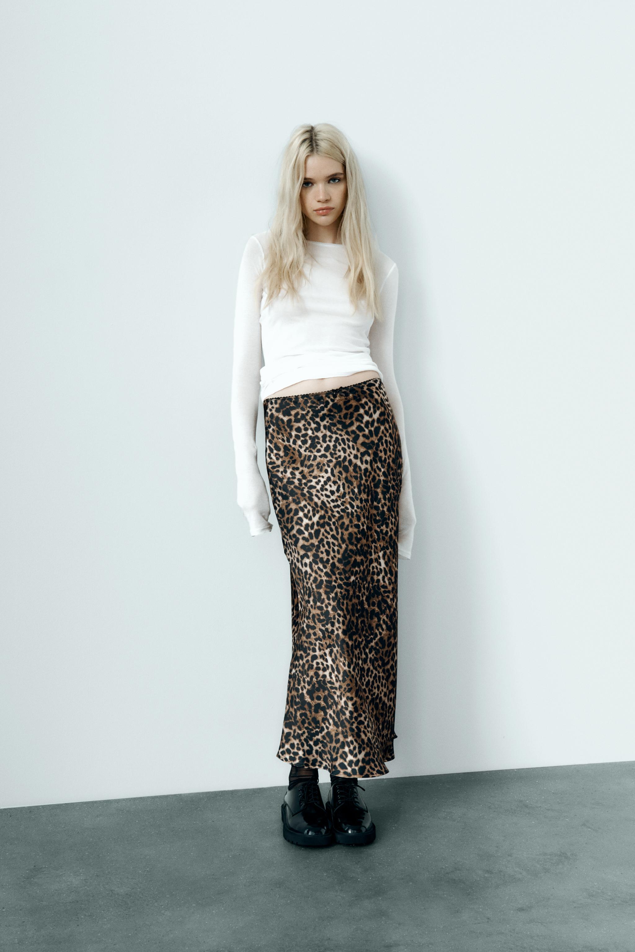 Leopard print hotsell midi skirt australia