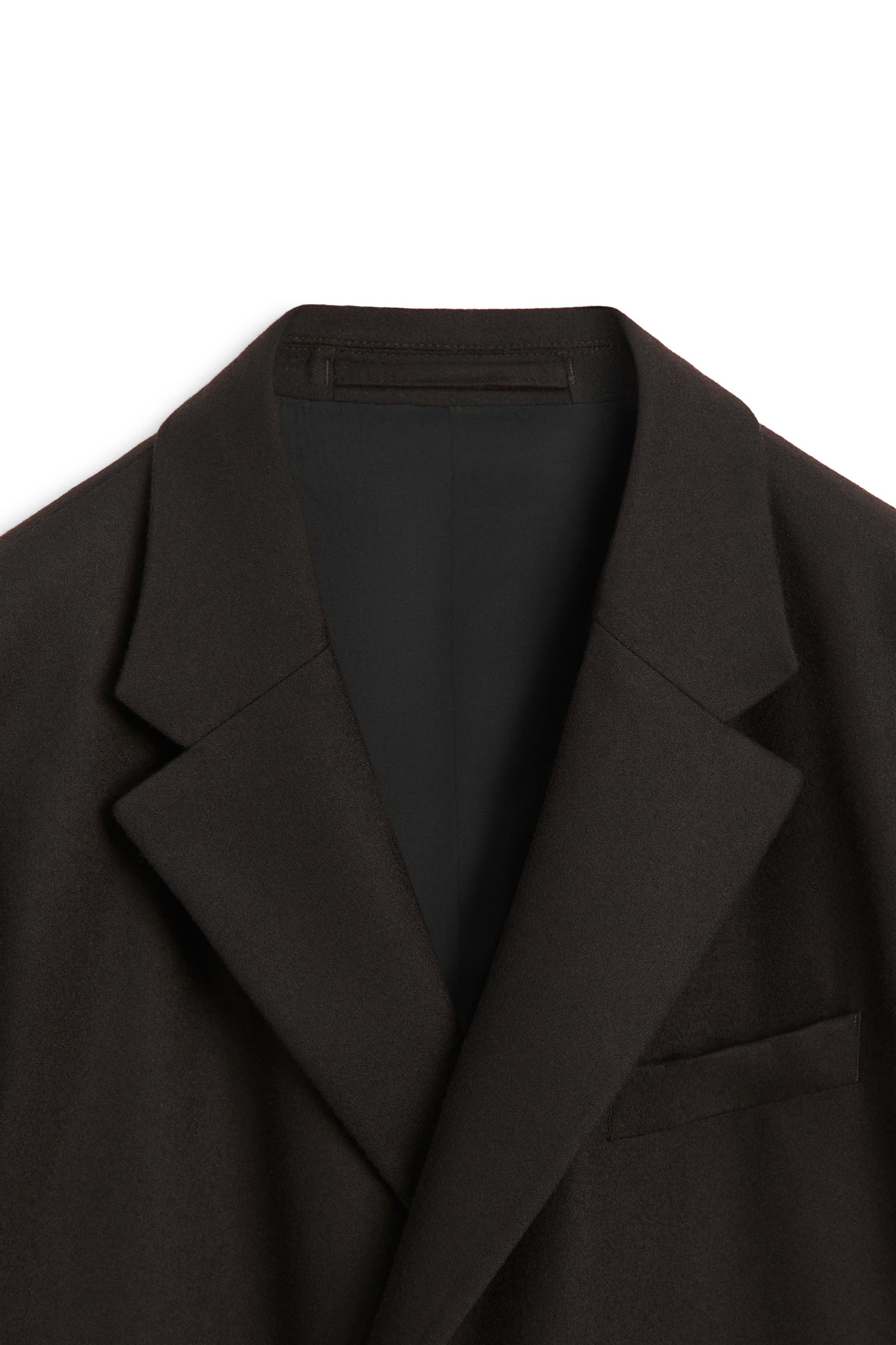 Wool blend flannel suit blazer - LIMITED EDITION