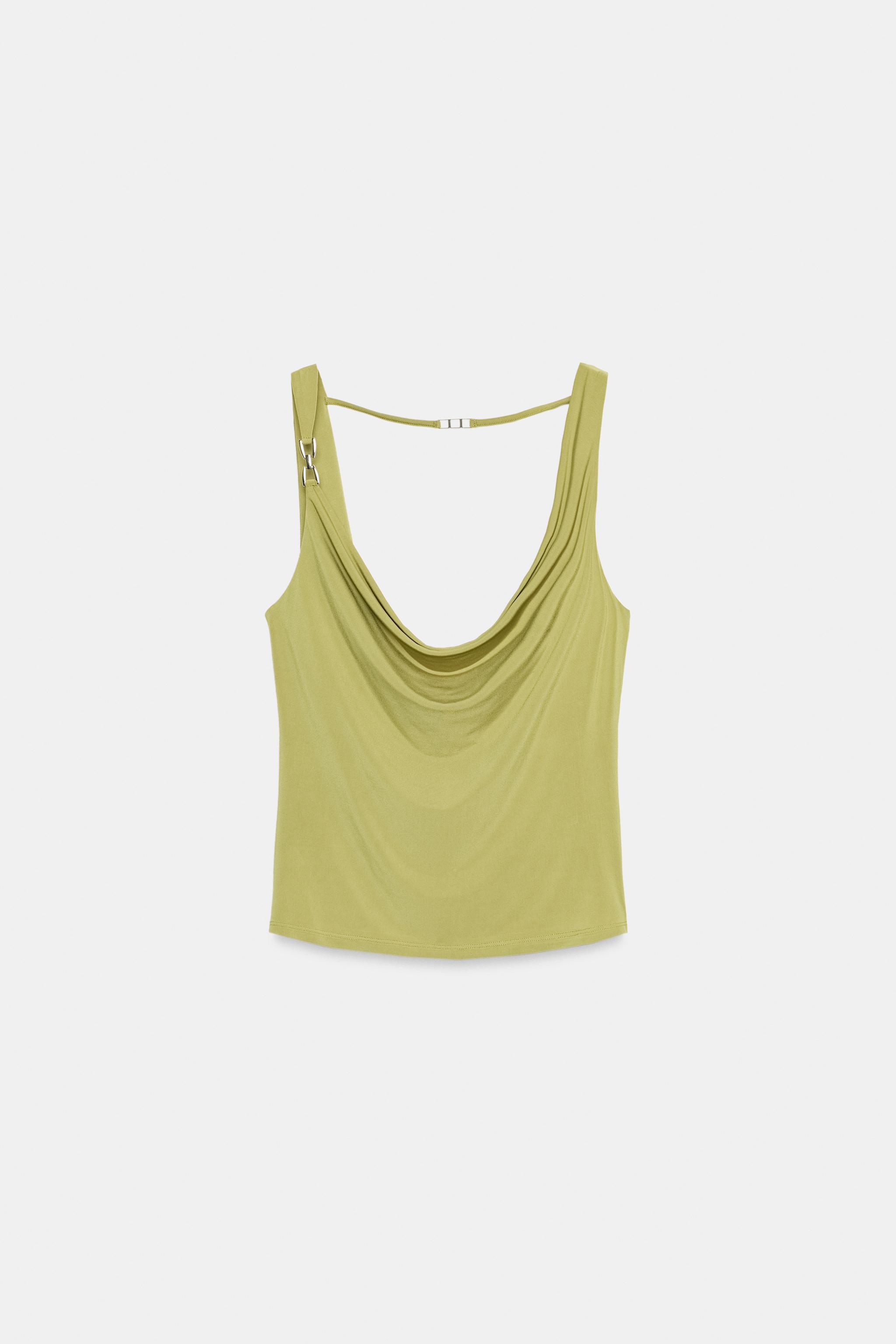 DRAPED DETAIL TOP