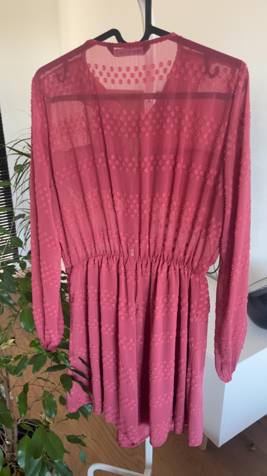 DOTTED MESH PLAYSUIT WITH RUFFLES - Image 2