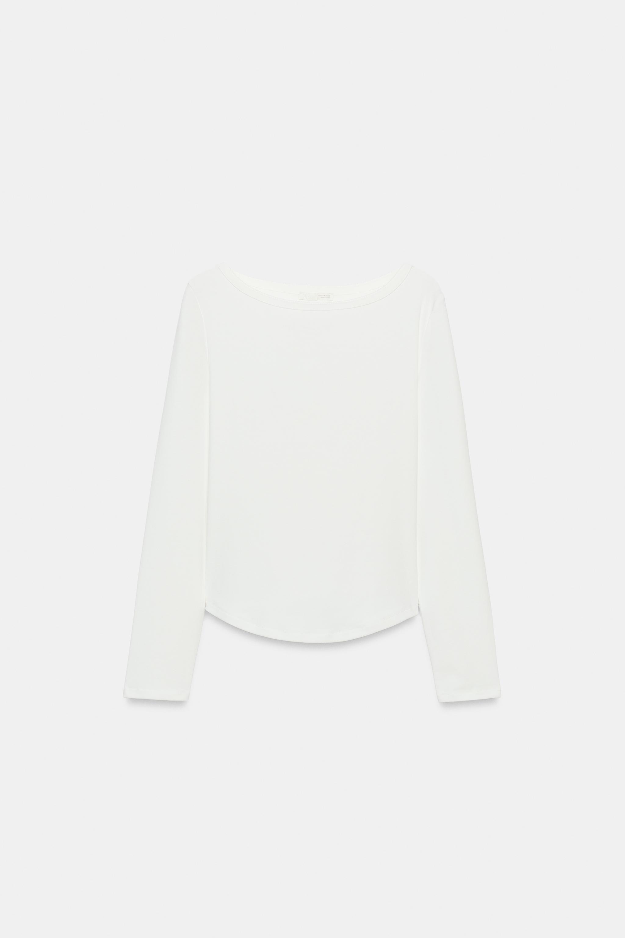 T-SHIRT COL BATEAU
