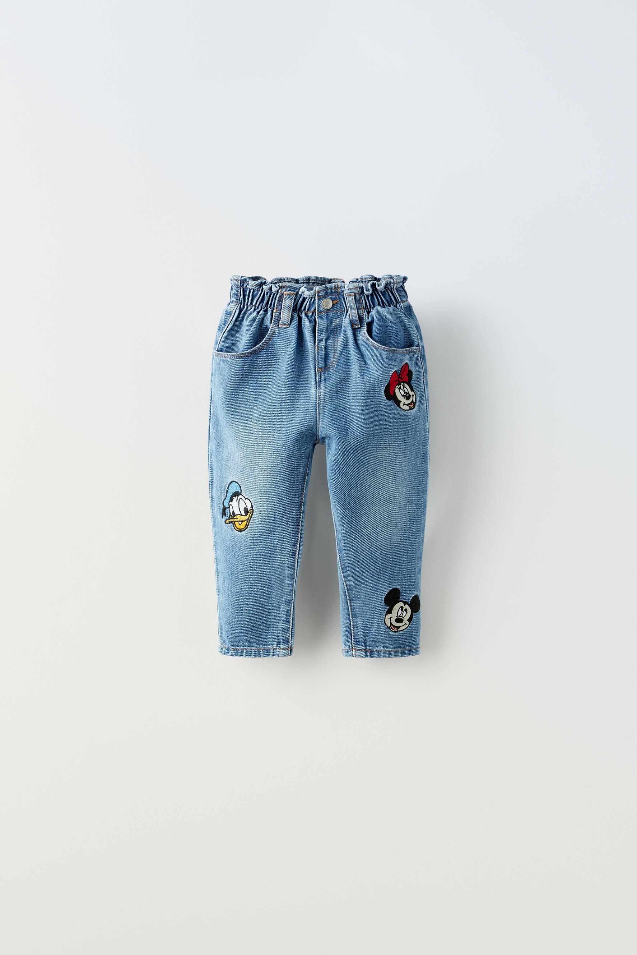 Disney jeans sale zara