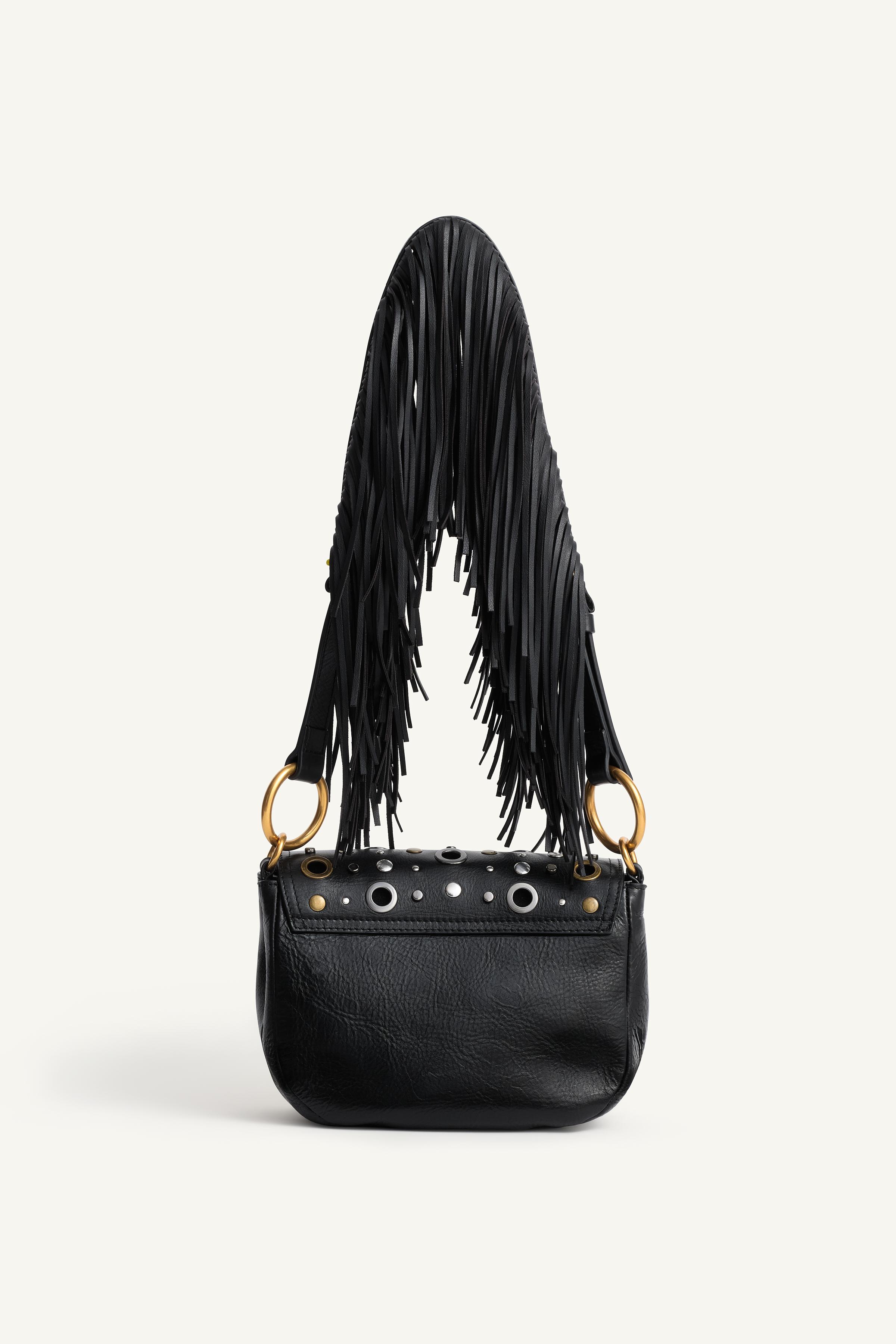 LEATHER STUDDED SHOULDER BAG LIMITED EDITION