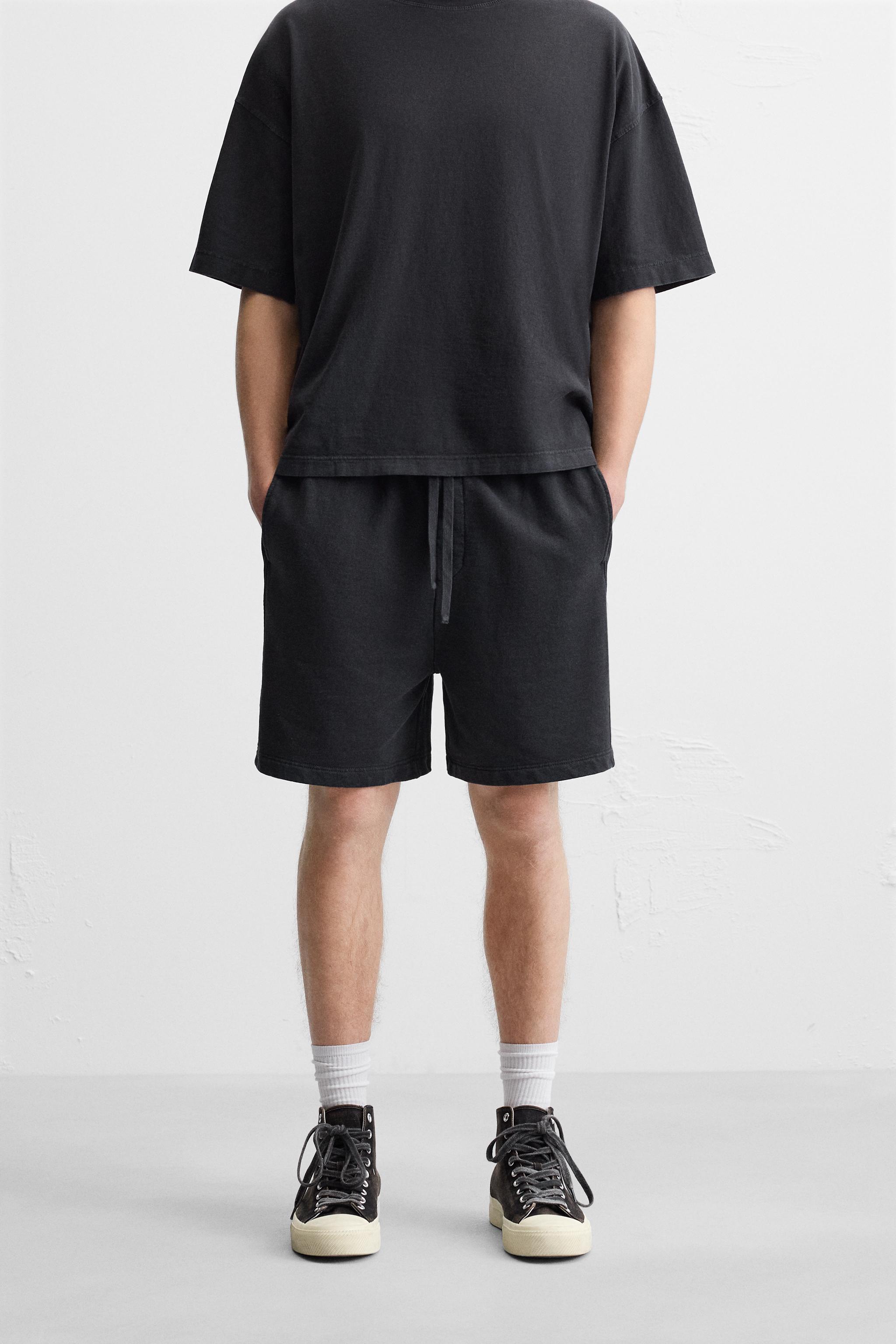 WASHED JOGGER SHORTS
