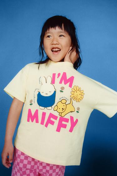 MIFFY™ MERCIS BV © PRINTED T-SHIRT - Lime by Zara