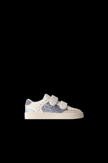 GLITZER-SNEAKER - Weiß von Zara - Bild 0