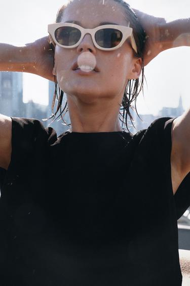 LENTES DE SOL PREPPY CAT EYE - Cru de Zara