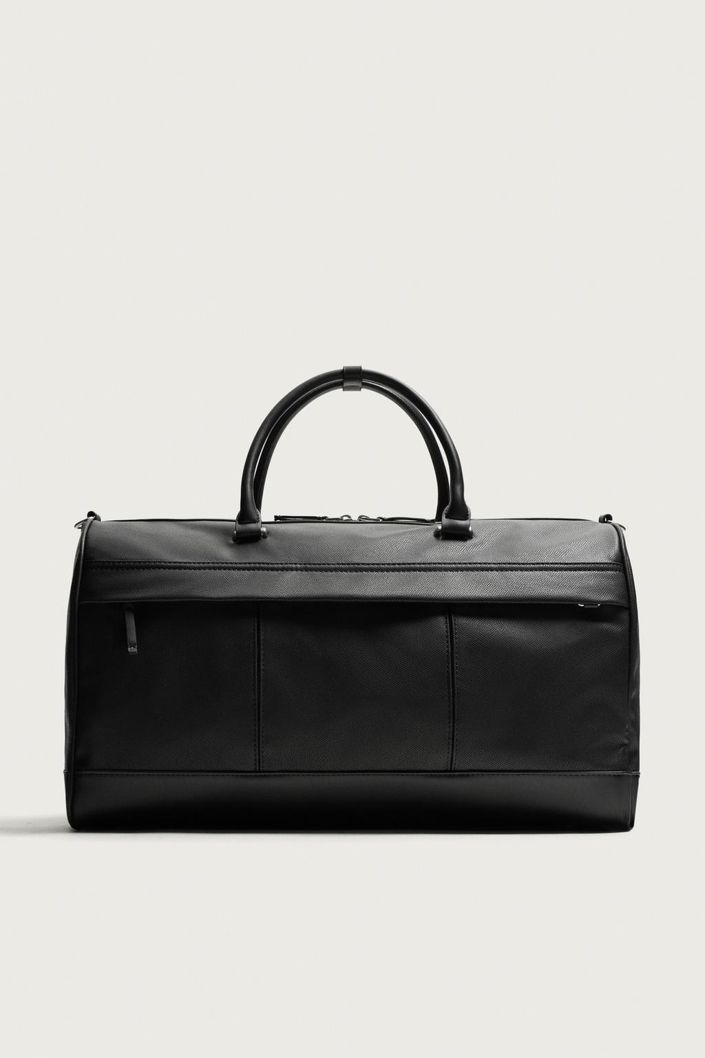 Textured Duffel Bag — Men's