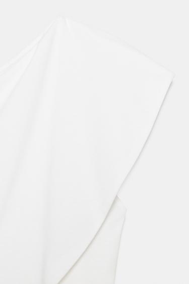 ASYMMETRIC INTERLOCK TOP - White by Zara - Image 7