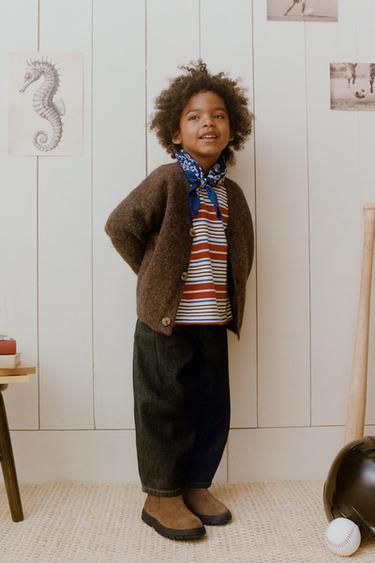 LINED LEATHER BOOTS - Brown by Zara - Image 0