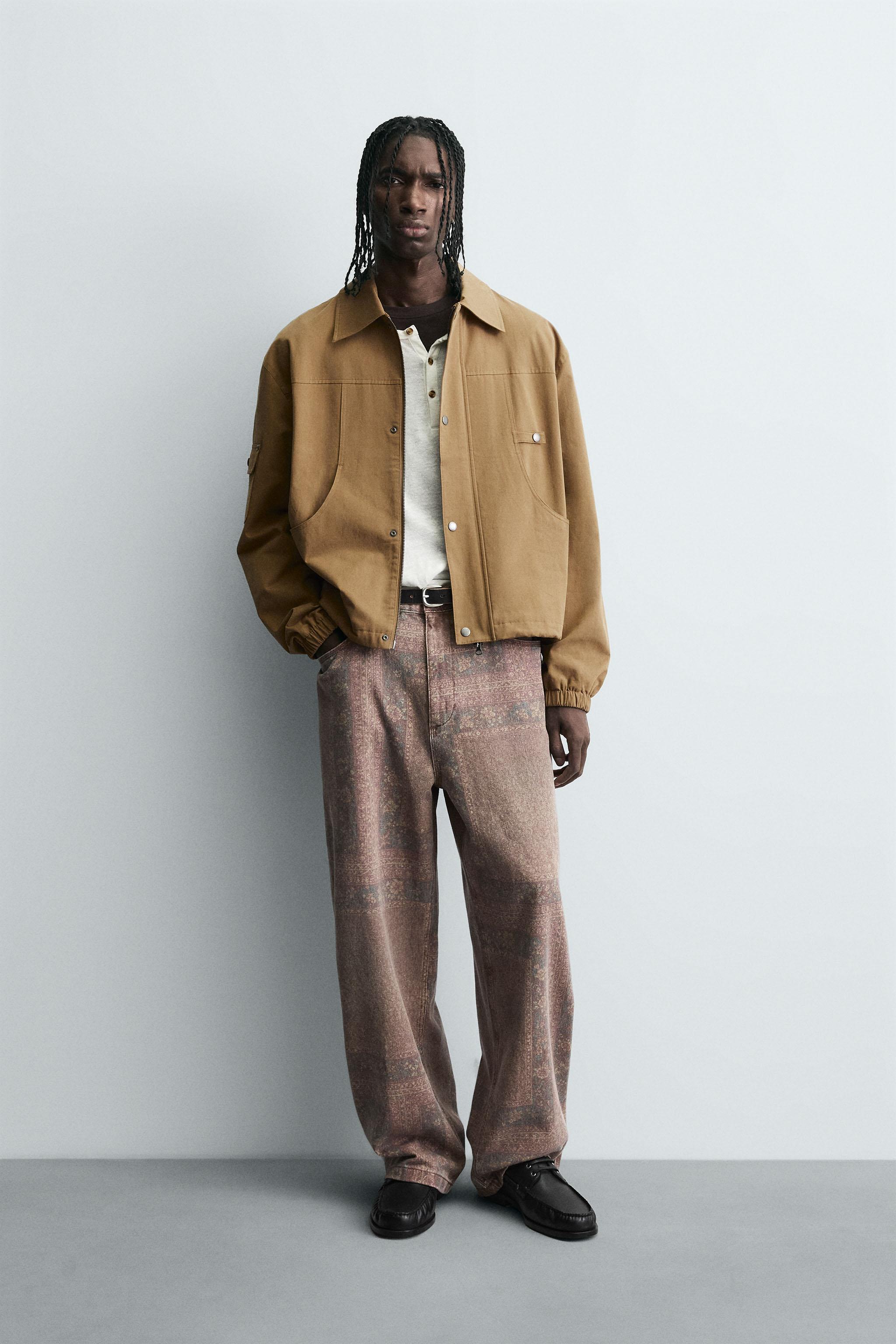 BANDANA PRINT BAGGY FIT PANTS - Printed | ZARA United States BANDANA PRINT BAGGY FIT PANTS - Printed | ZARA United States