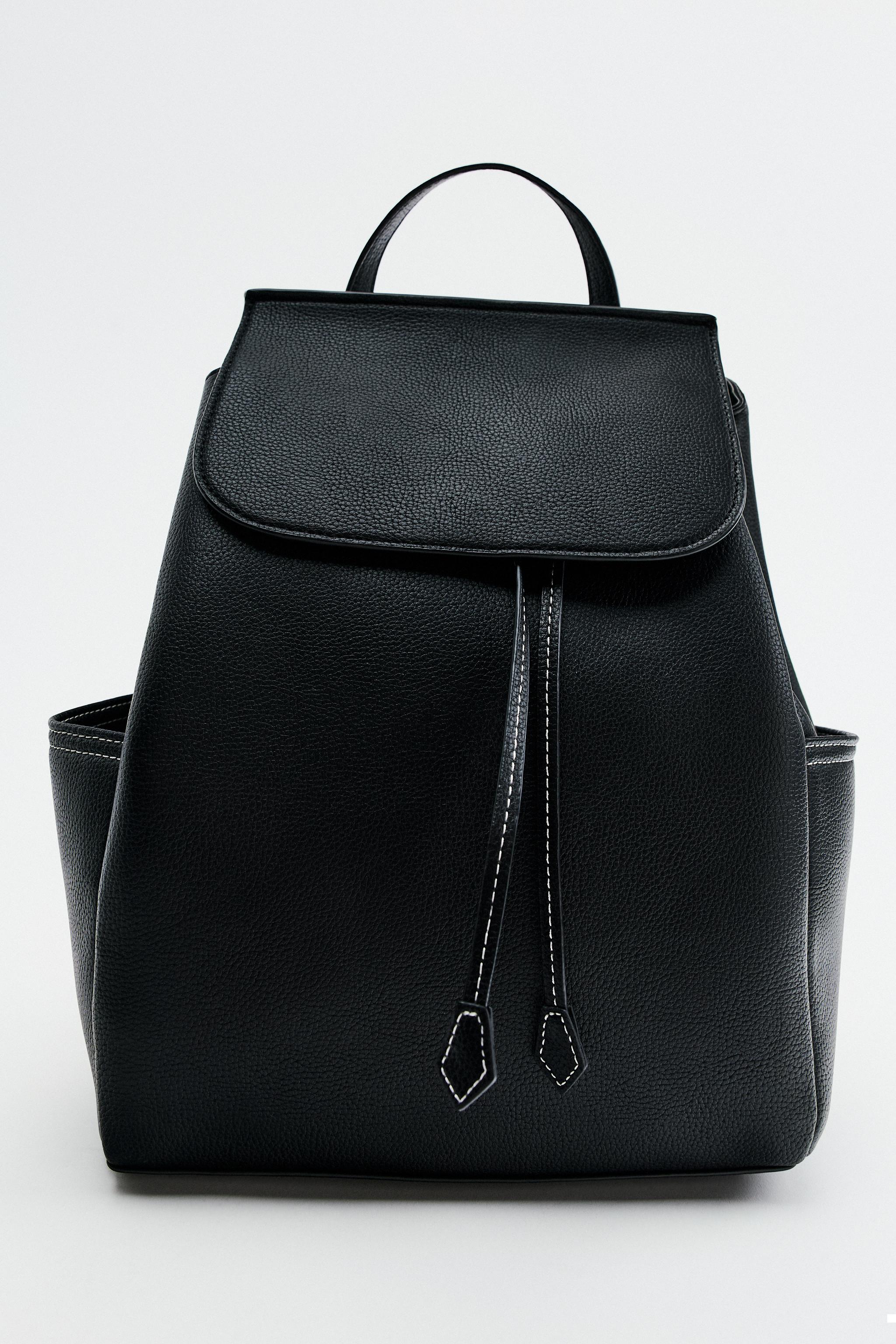 Mochila piel mujer zara on sale