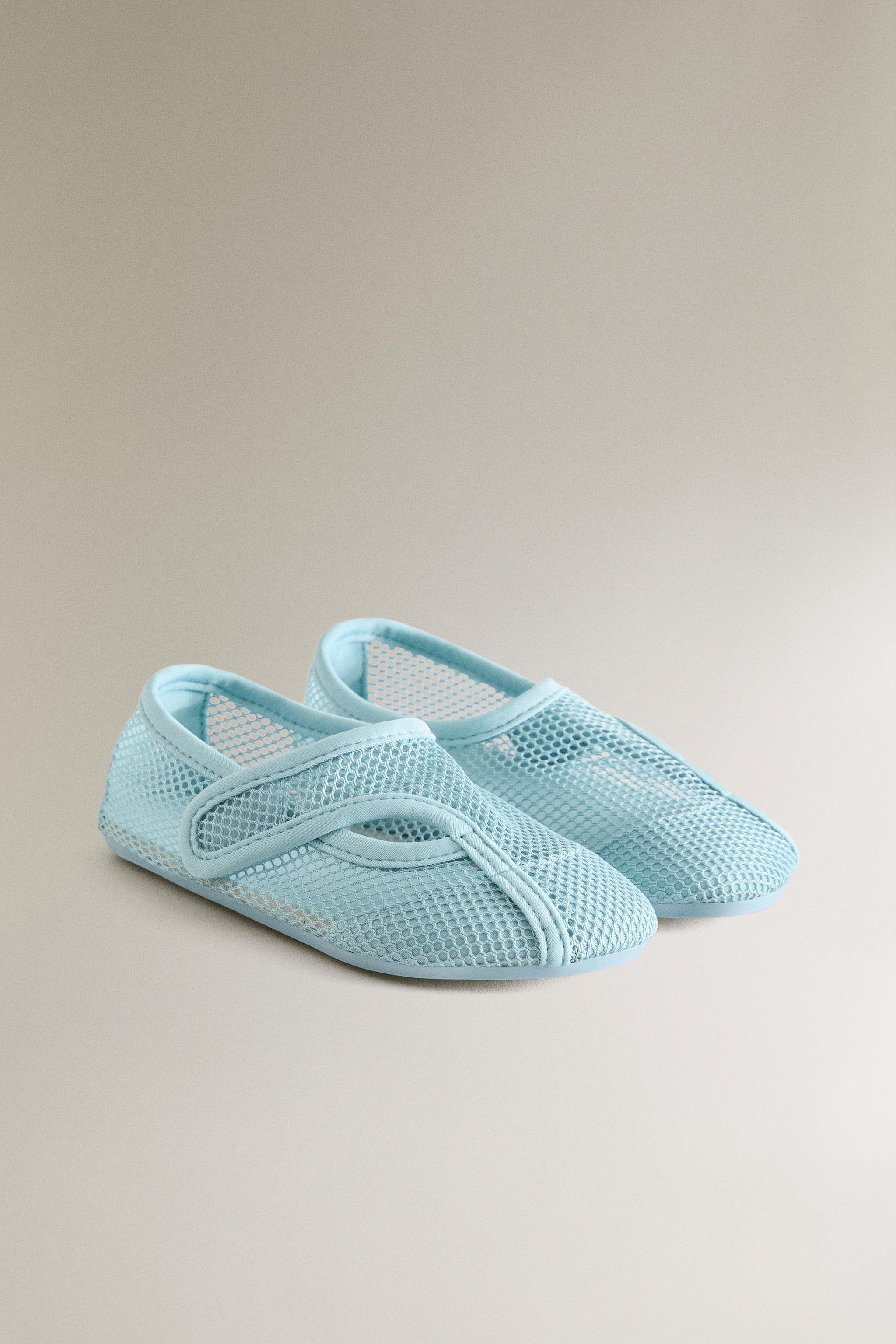 Детские тапочки Zara KIDS' MESH SLIPPERS — фото 2