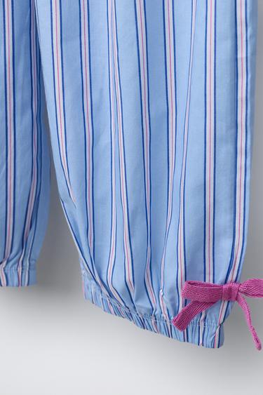 6-14 YEARS/ PYJAMA SET WITH BOWS - Blue by Zara - Image 7