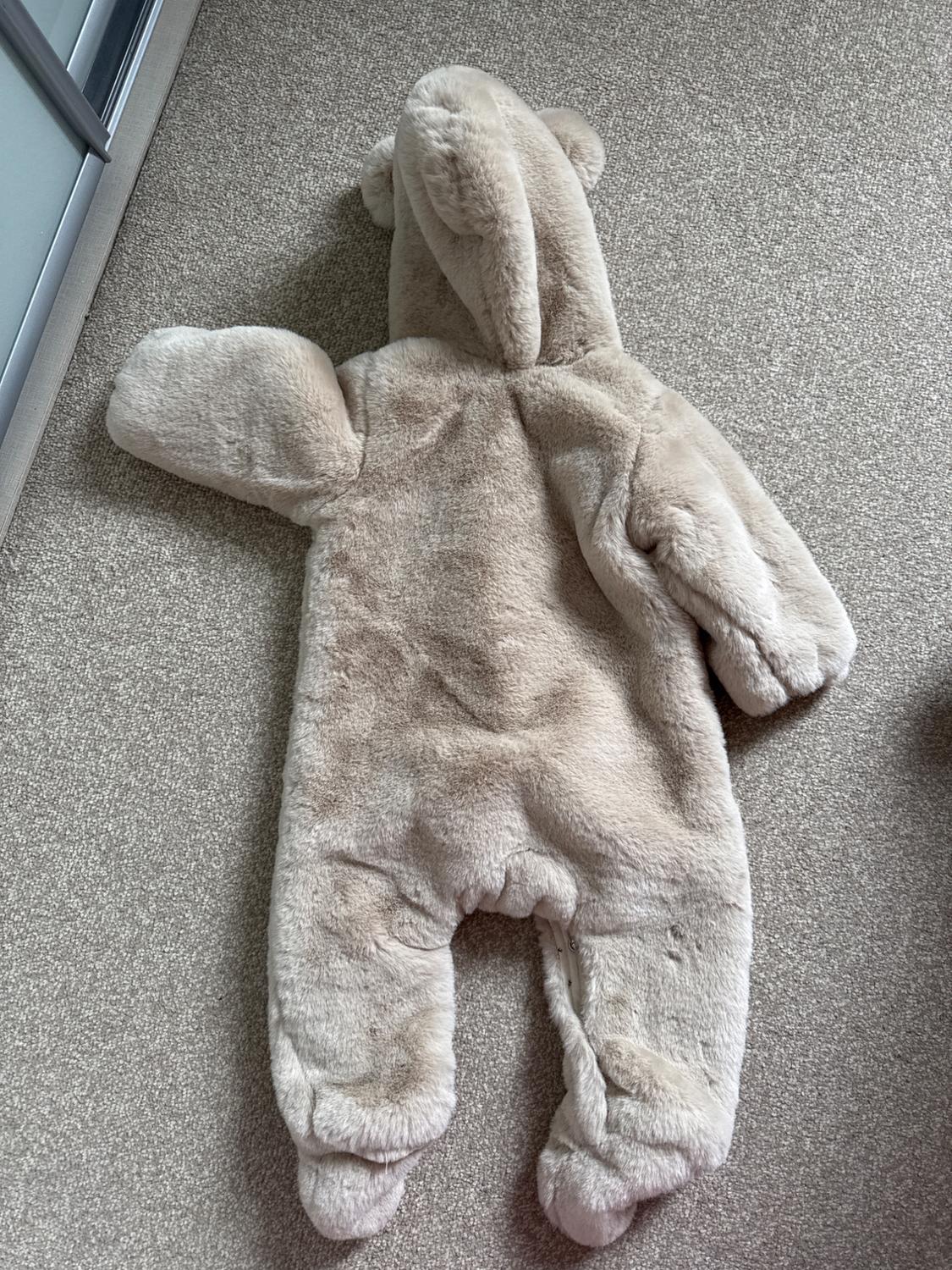 FAUX FUR ONE-PIECE SUIT - Image 2