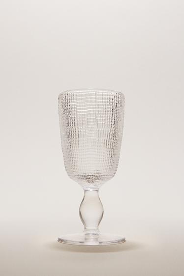 VERRE À VIN RECYCLABLE RELIEF - 990 de Zara - Image 5