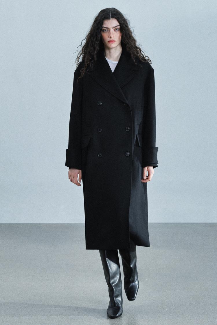 ZW COLLECTION 100% WOOL COAT