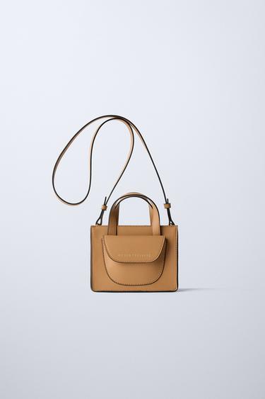 NEUTRAL CROSSBODY BAG - Brown by Zara - Image 0